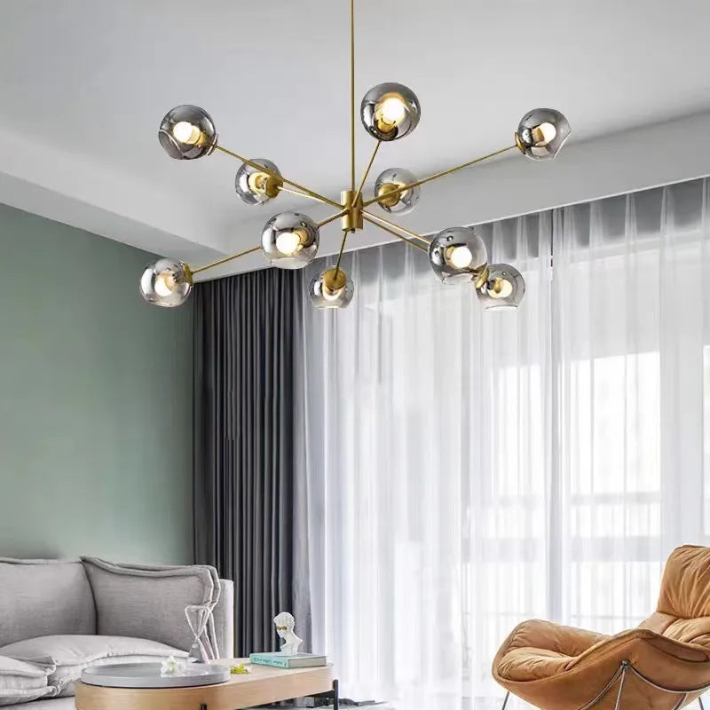 Elegant retro chic chandelier