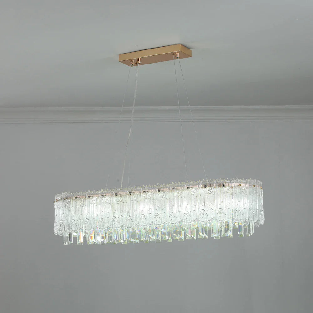 Modern crystal chandelier for high-end decor