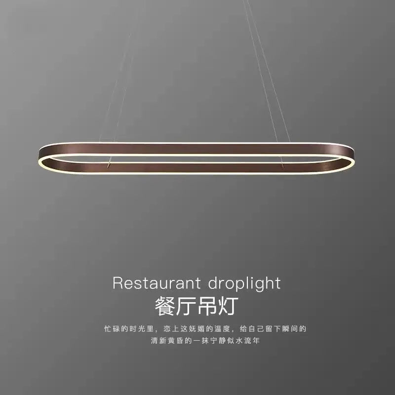 Elegant Scandinavian LED pendant light