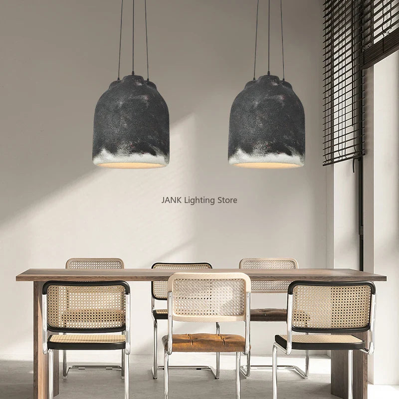 Modern design Wabi Sabi luminous chandelier