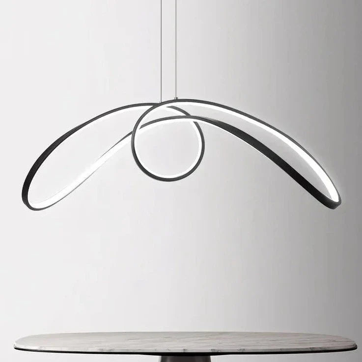 Modern Aluminum Butterfly Chandelier
