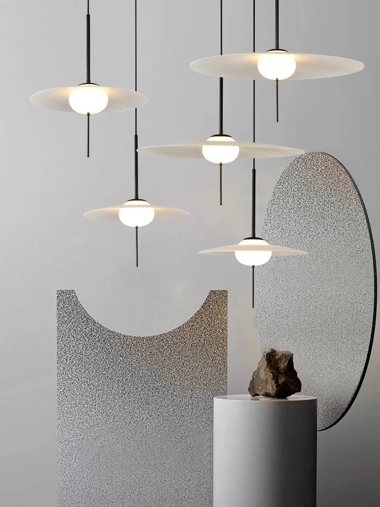 Modern Danish UFO Design Chandelier for a Luxurious Ambiance