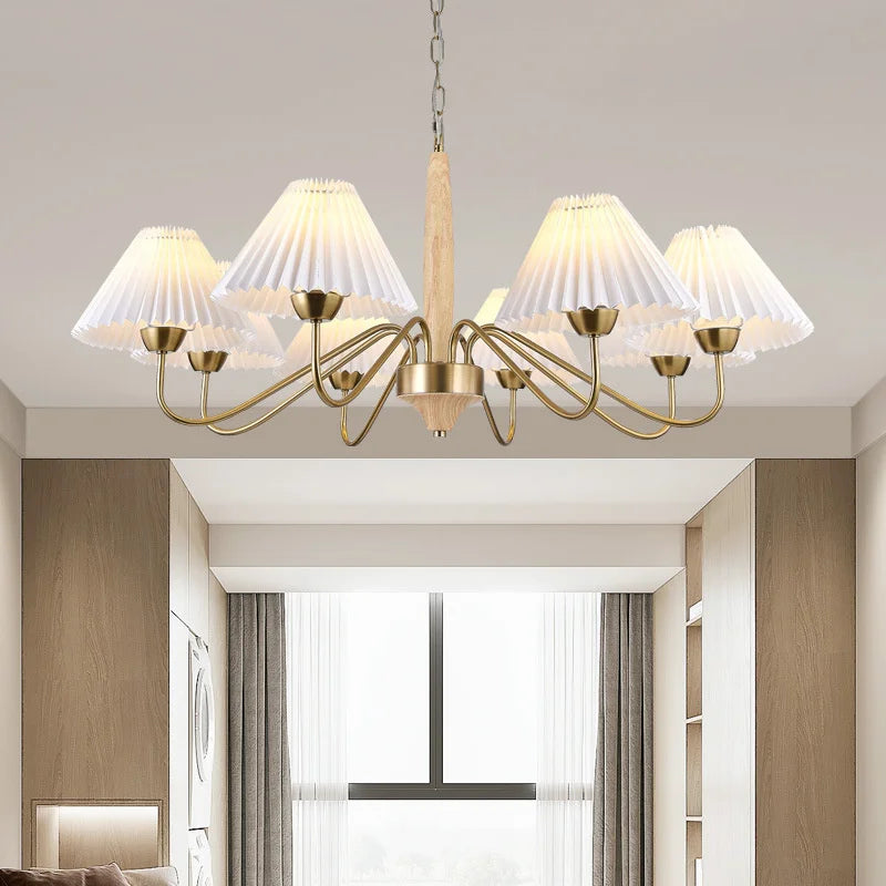 Modern design wooden kitchen chandelier