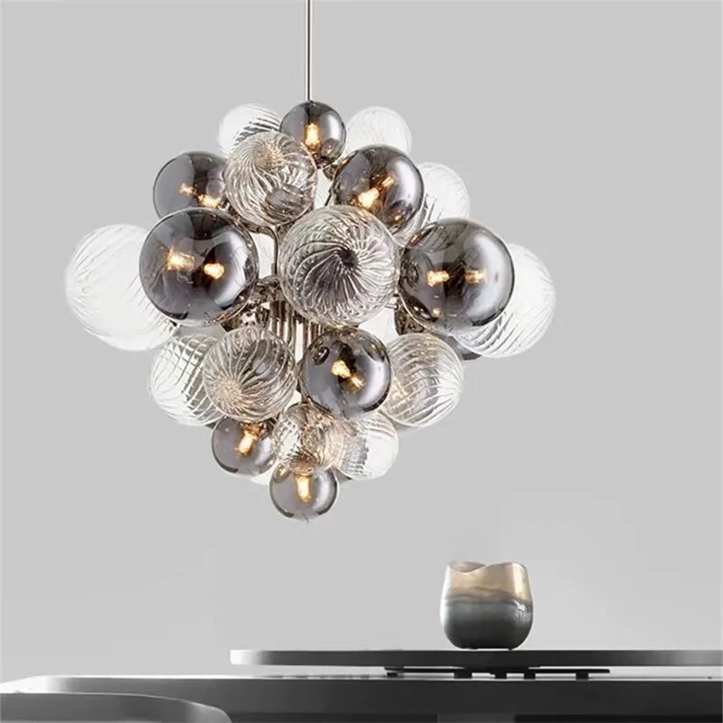 Nordic bubble chandelier creative design for elegant interiors