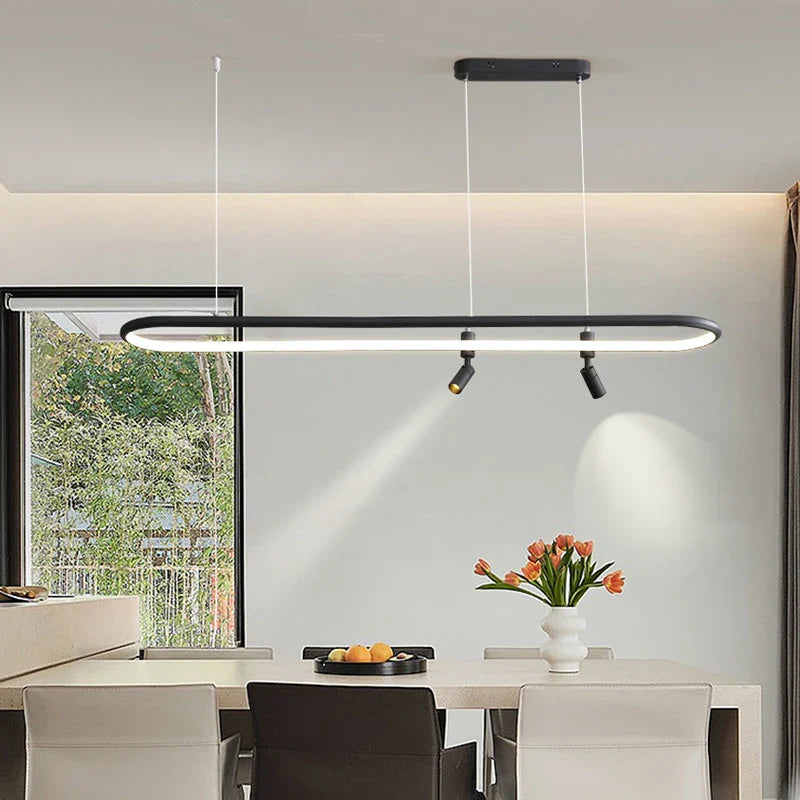 Elegant chic Nordic design chandelier.