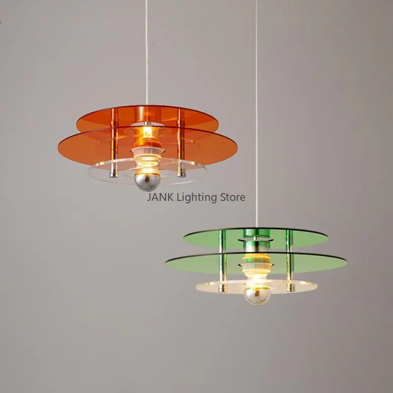 Sleek minimalist Danish LED pendant light