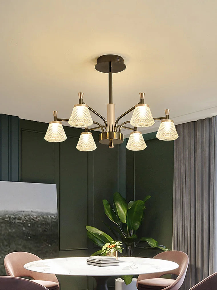 Modern chandelier for Nordic interior decorative lighting