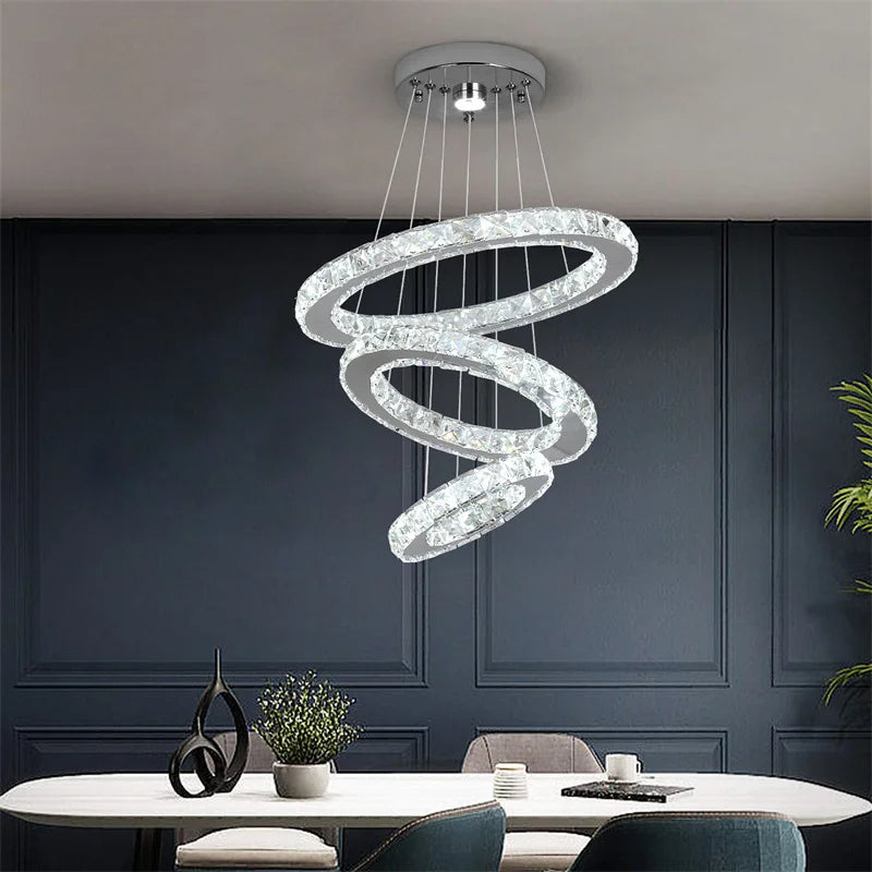 luxurious modern crystal chandelier decorative lighting fixtures