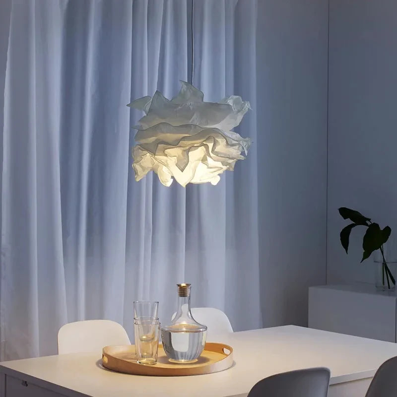 Cloud paper chandelier for modern and elegant home decor
