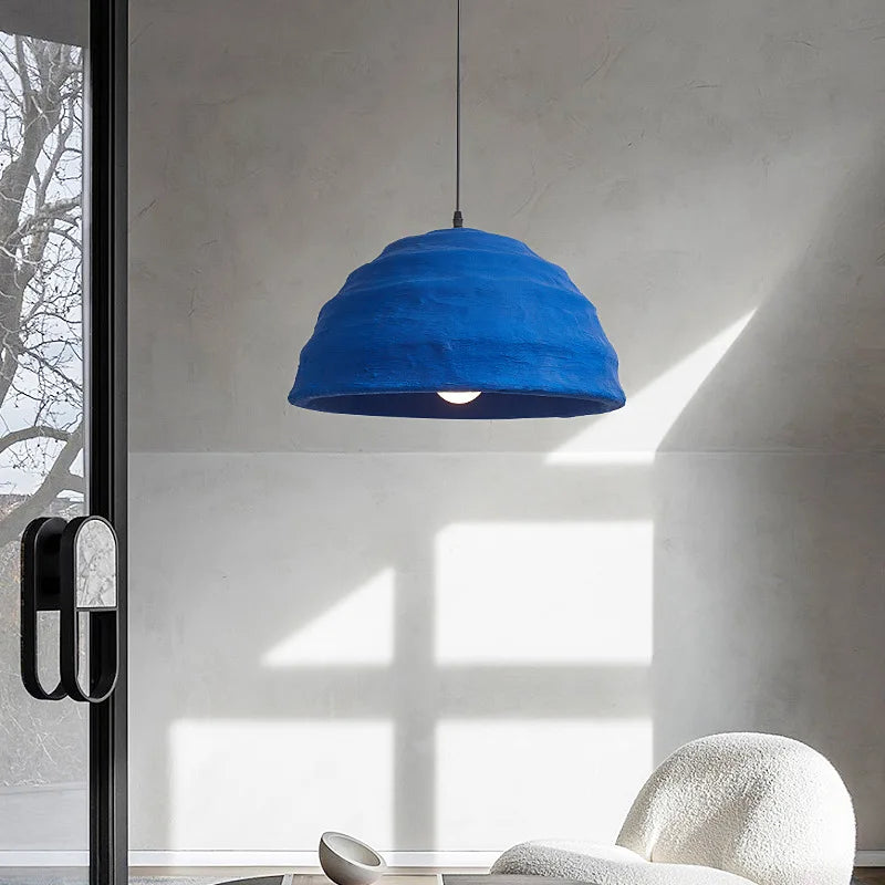 Wabi-sabi LED chandelier, innovative design for restaurants and cafes