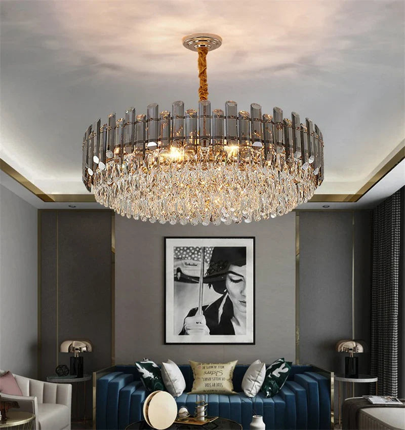 Modern K9 Crystal Chandelier