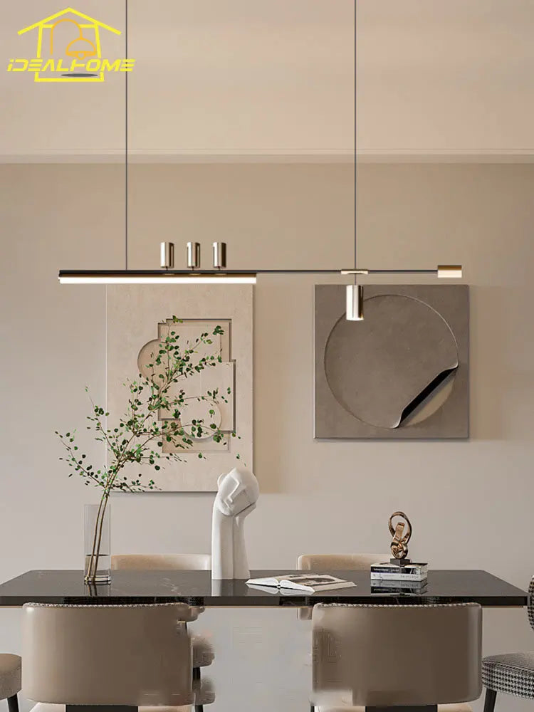 Elegant chic metallic design chandelier
