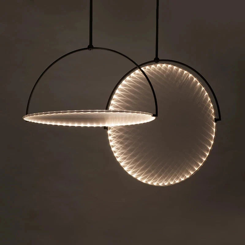 Nordic Black Iron Chandelier for Indoor Lighting