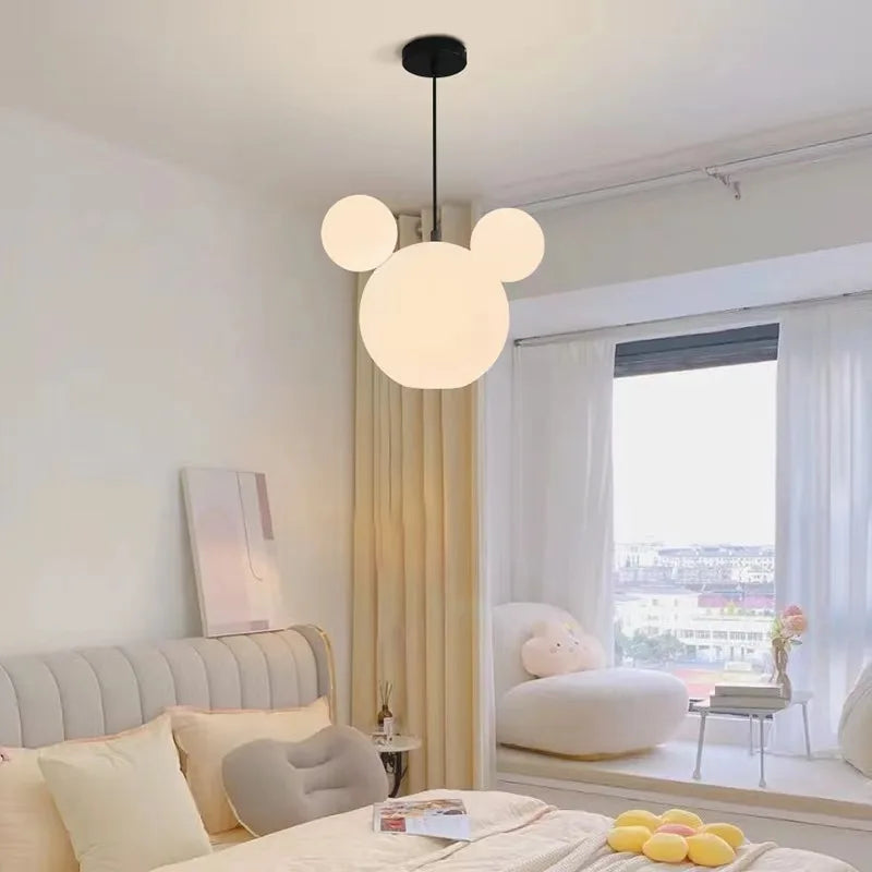 Creative and cute Mickey pendant light for children