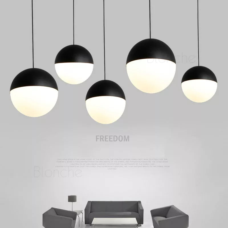 Elegant Nordic LED pendant light