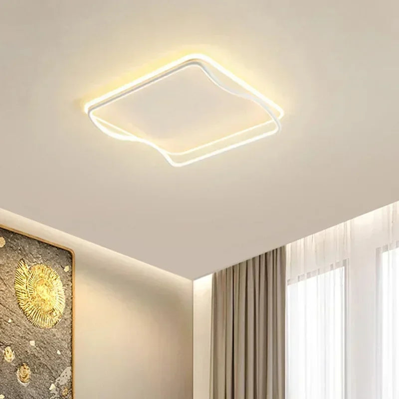 Modern chandelier for design space