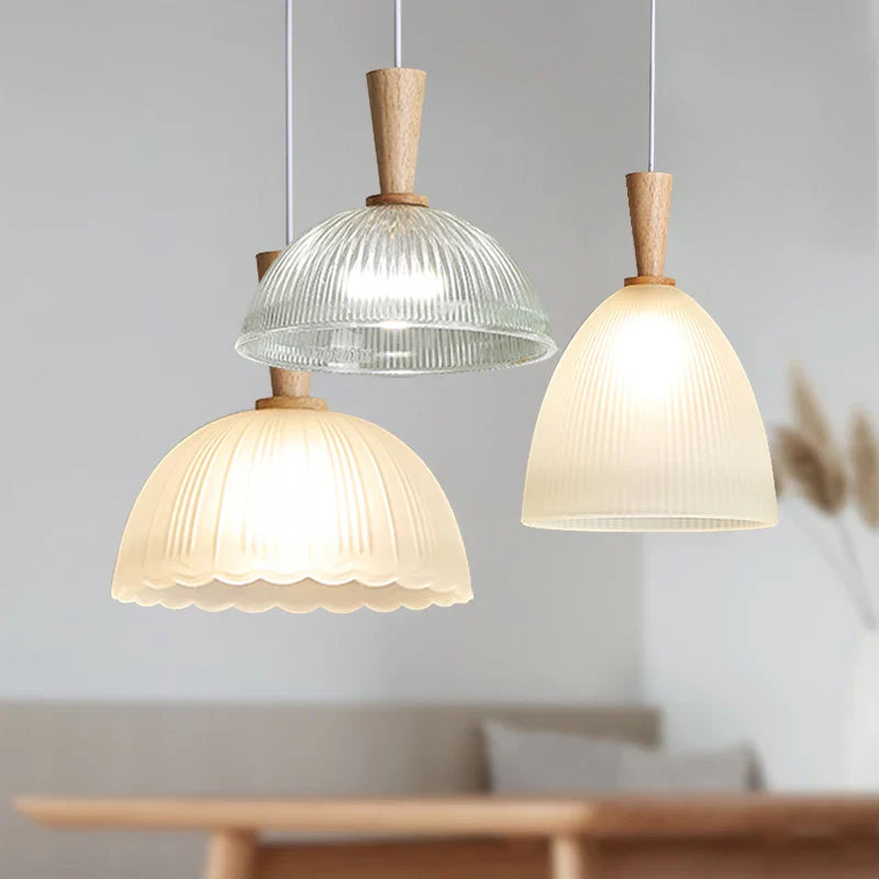 Refined design glass chandelier