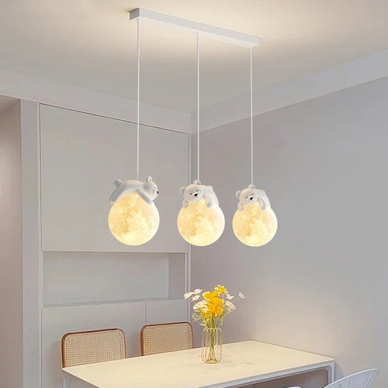 Modern animal-shaped chandelier, ideal for children