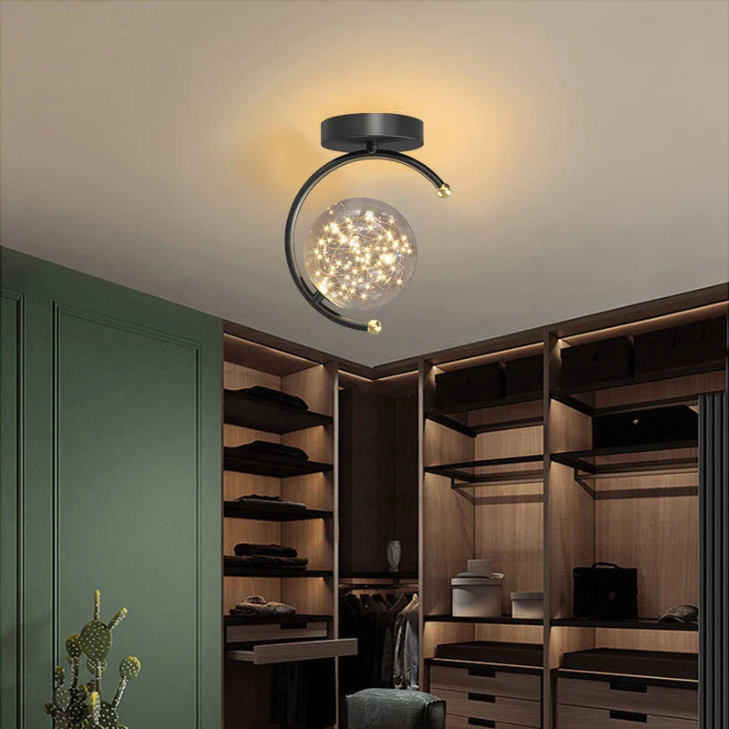 Creative LED ceiling light chandelier for various living spaces