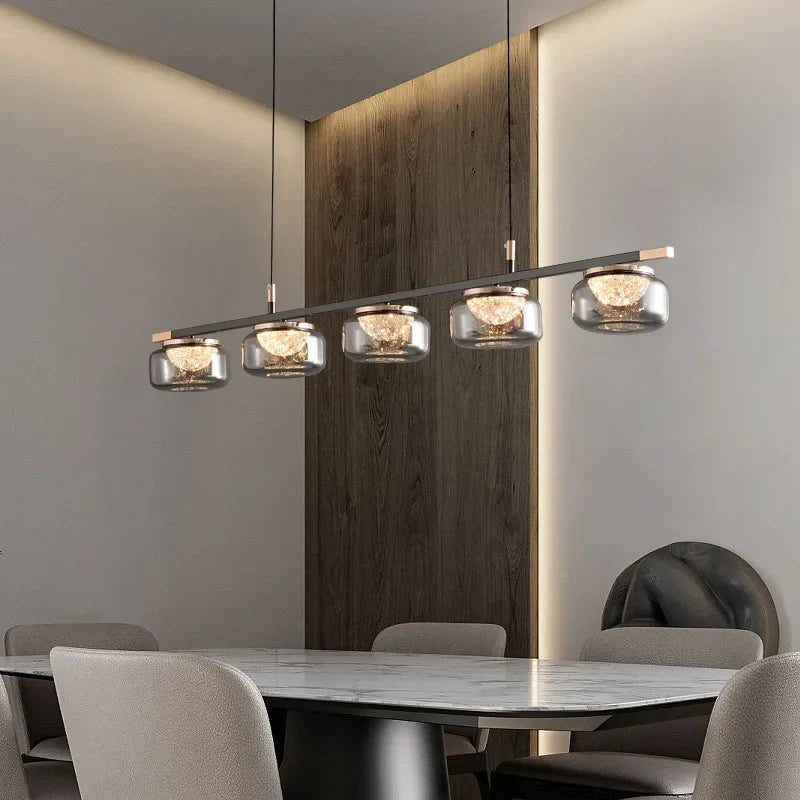 High-end Italian minimalist chandelier for modern lighting