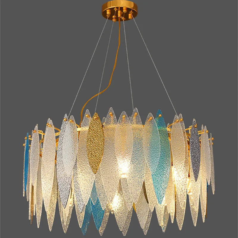 Nordic glass chandelier for elegant home decor