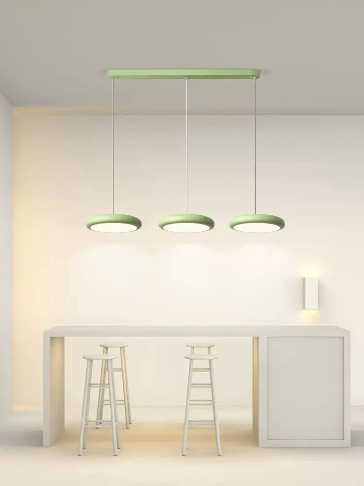 Elegant Green Nordic LED Pendant Light