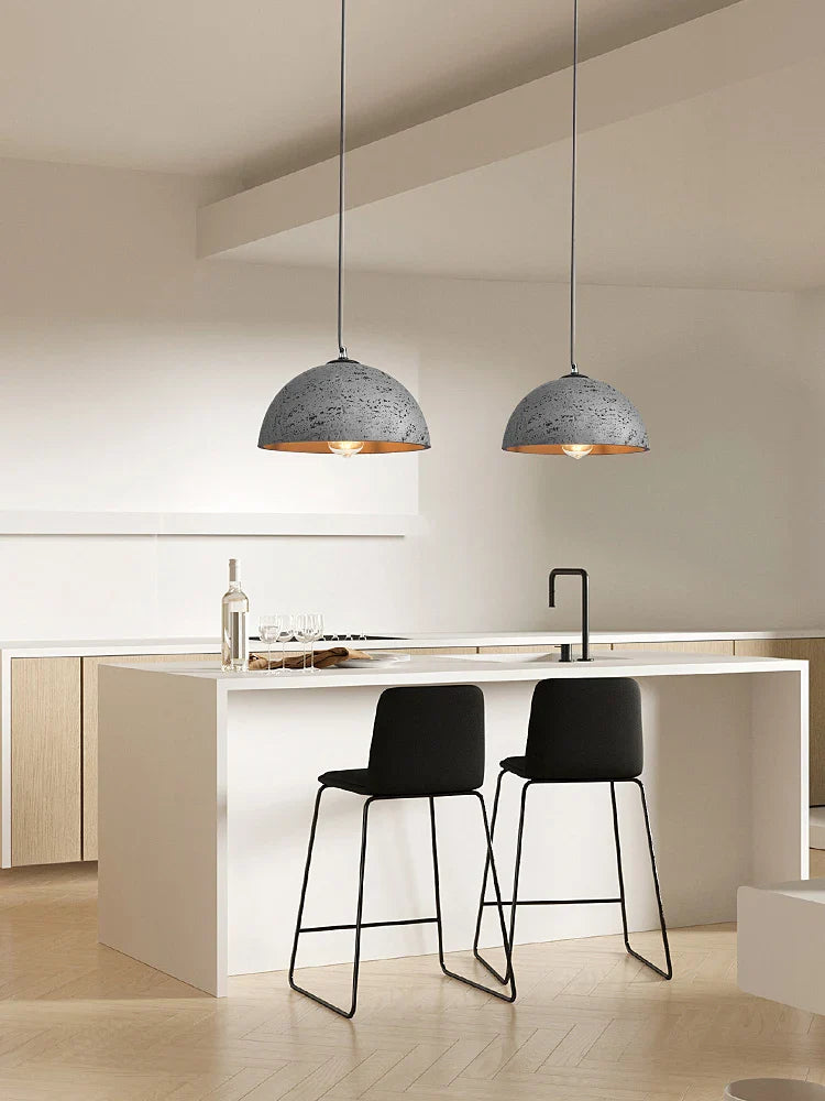 Japanese wabi-sabi chandelier for Nordic modern decor