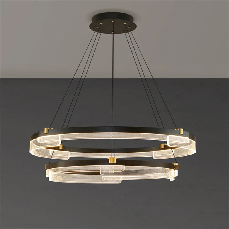 Modern minimalist LED chandelier pendant light home decor lighting