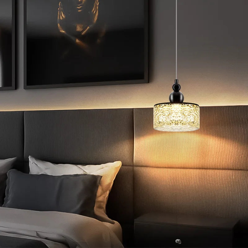 adjustable LED resin and metal chandelier
