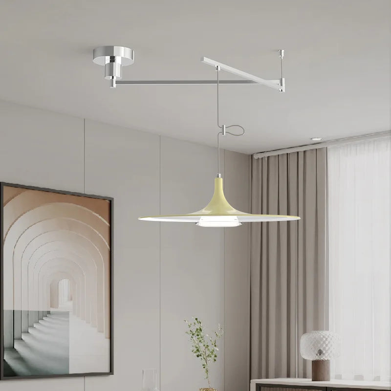 Contemporary minimalist pendant chandelier