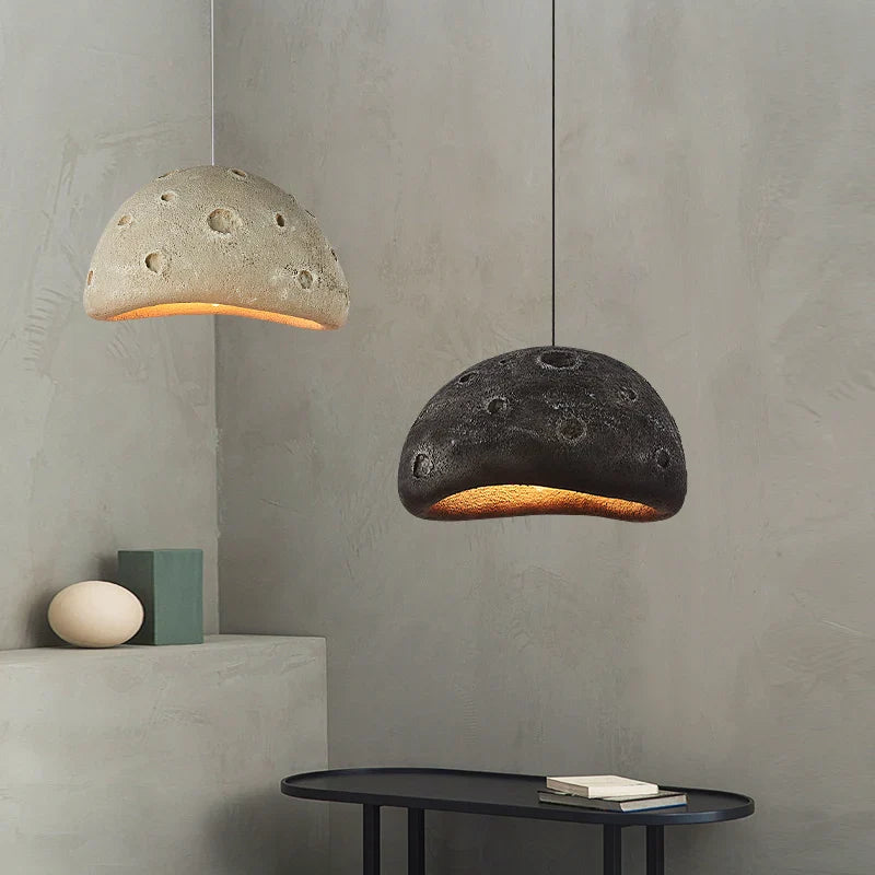 Nordic Wabi-Sabi style creative artistic LED chandelier
