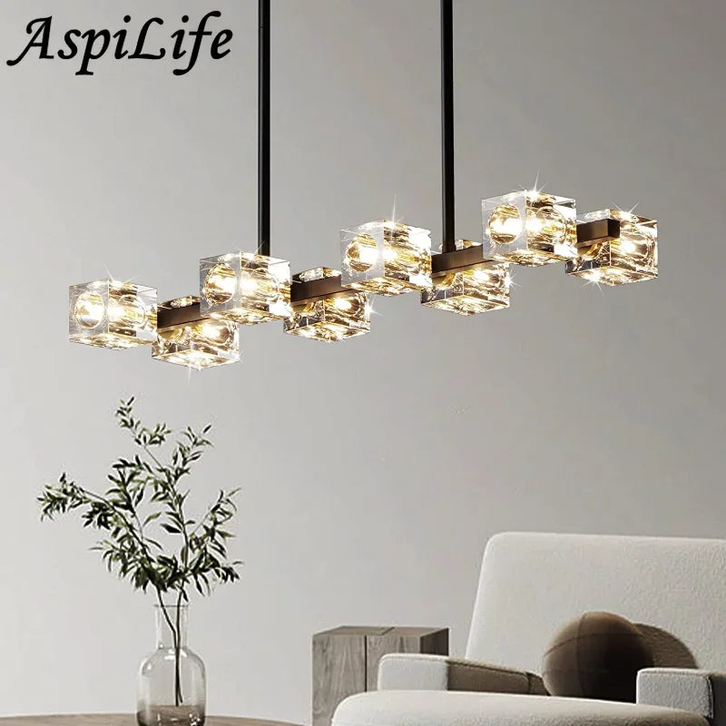 Modern Crystal LED Chandelier