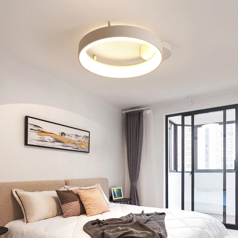 Simple Nordic LED chandelier for Morandi home decor