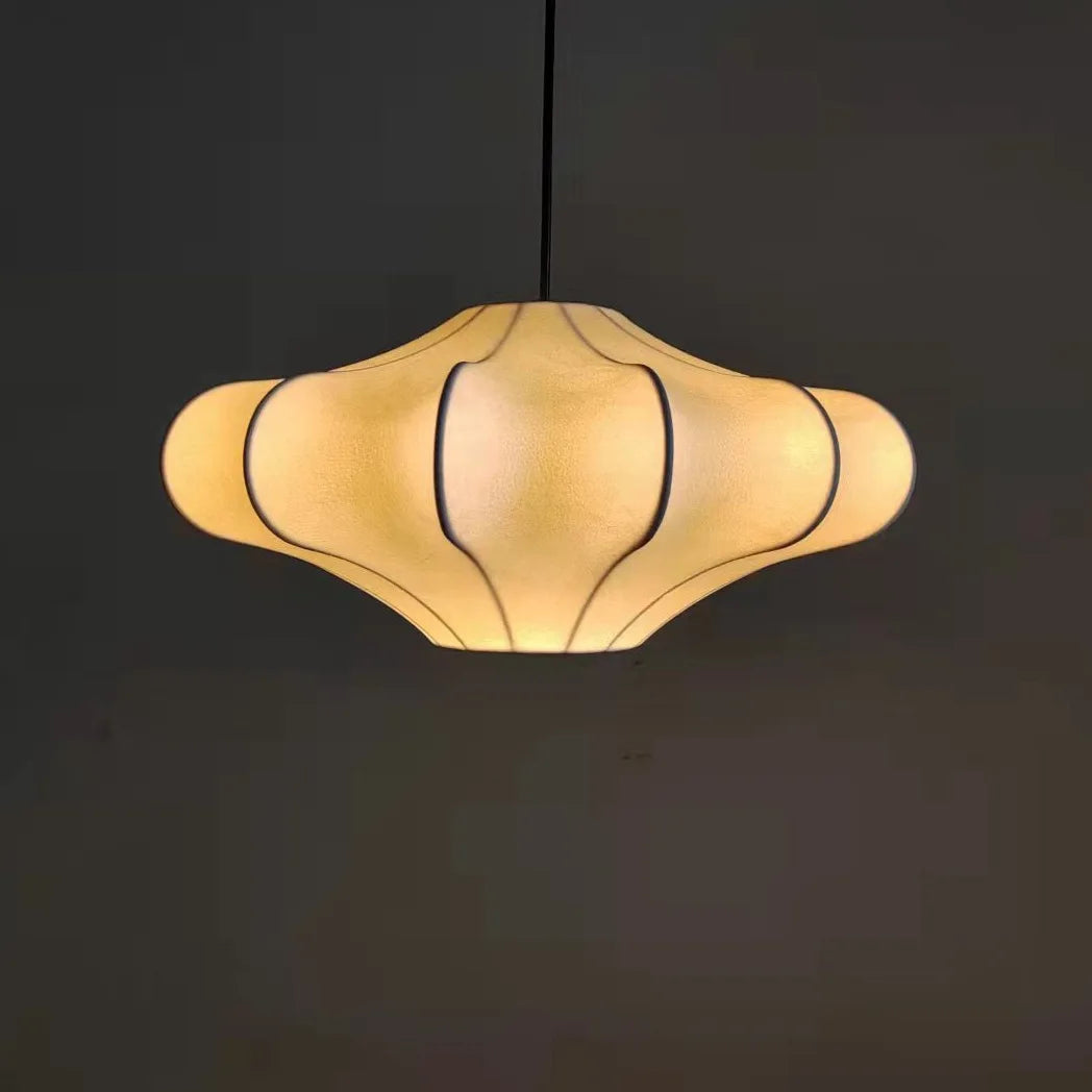 Nordic silk chandelier for elegant home decor