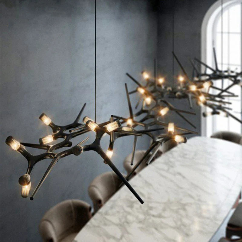 postmodern luxury novelty LED chandelier for hotel