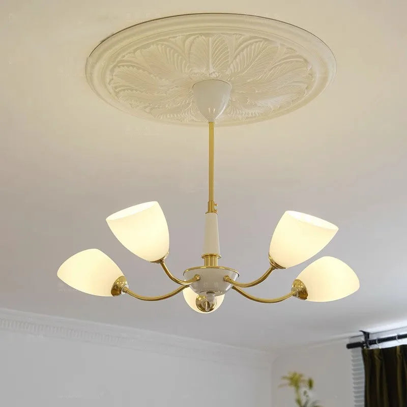 Modern Nordic design LED chandelier for an elegant interior