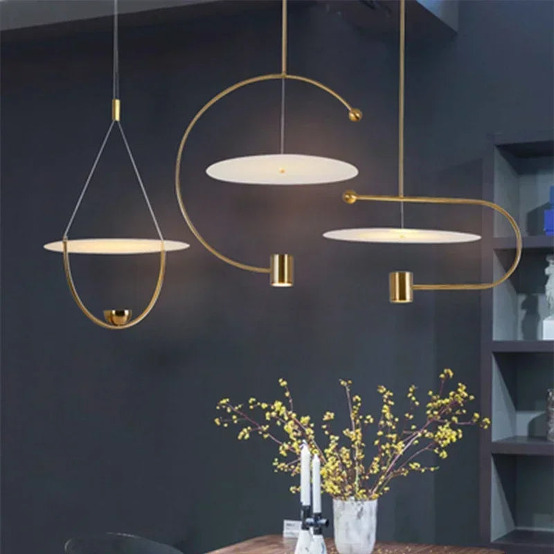 Minimalist Nordic Acrylic Chandelier for Modern Decor