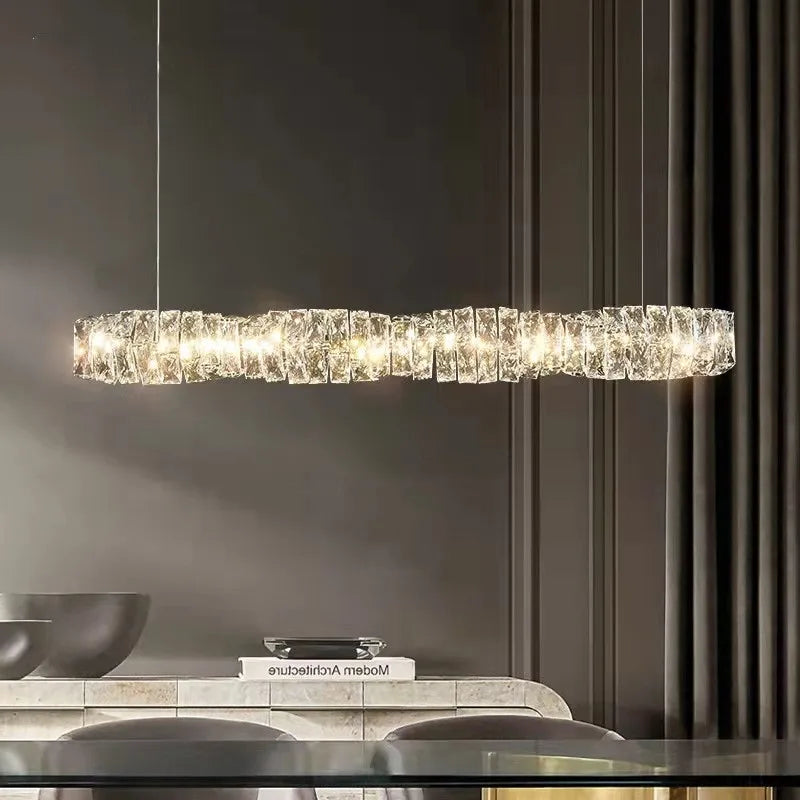 Luxury K9 Crystal LED Pendant Chandelier
