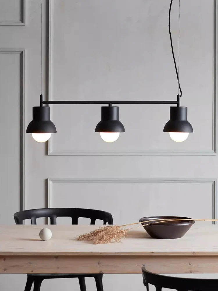 Modern minimalist Nordic chandelier three-head custom creative design