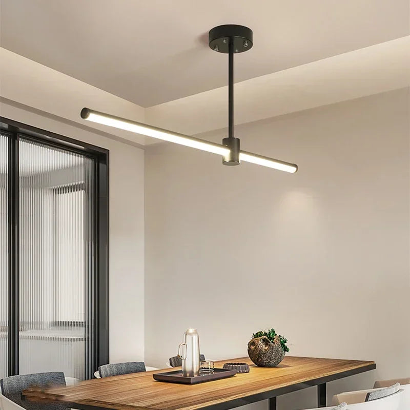 Modern LED chandelier for elegant and bright interior decoration