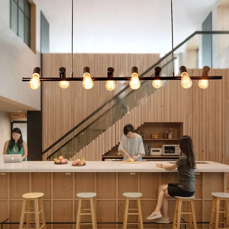 Trendy Elegant Contemporary Industrial Chandelier