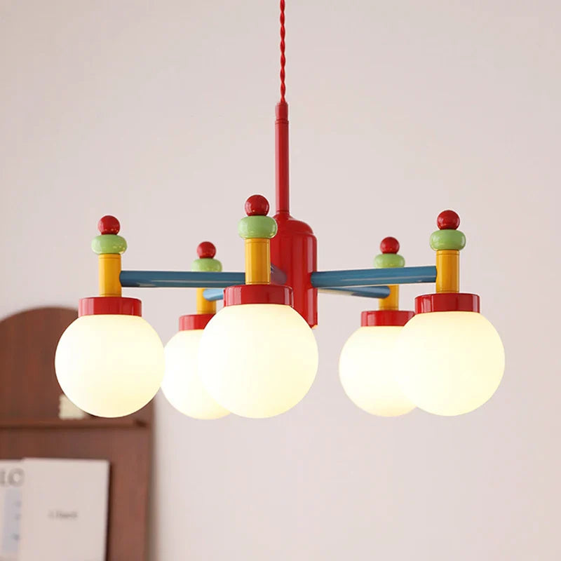 Multicolor antique chandelier for various spaces and modern decorations