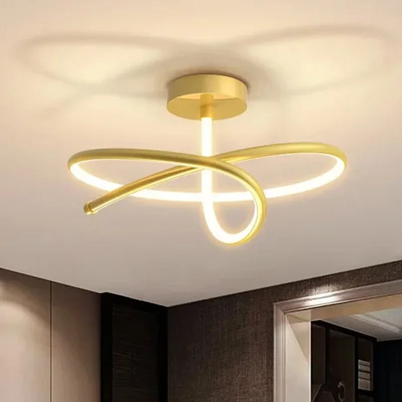 Sleek Modern Bright Trendy Chandelier