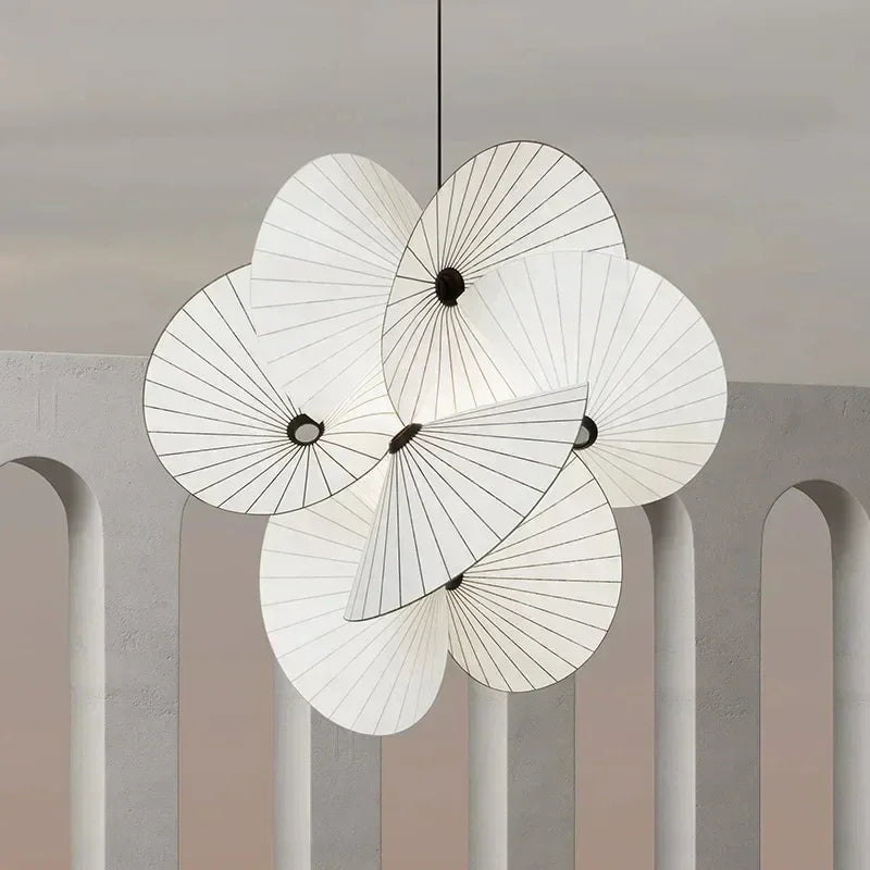 Modern Minimalist Nordic Fabric Chandelier with LED Lights