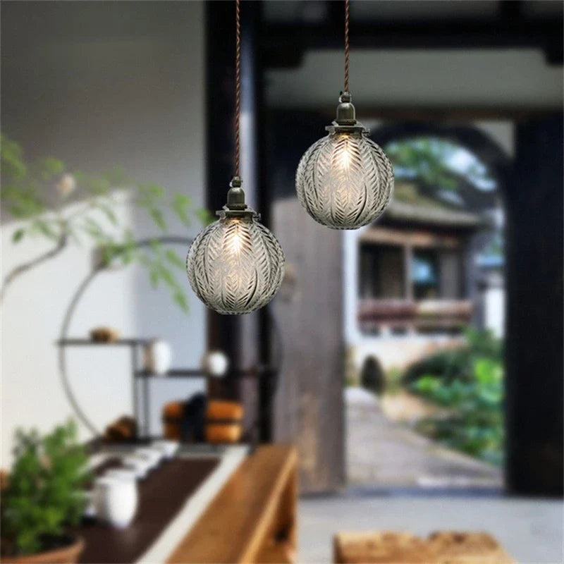 Elegant Nordic Glass Pendant Light