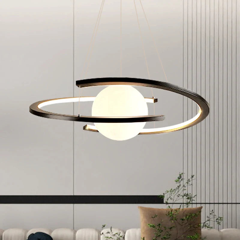 Modern Nordic chandelier for elegant designer lighting
