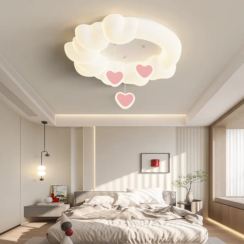 Star, Moon and Cloud Hanging Chandelier for Children