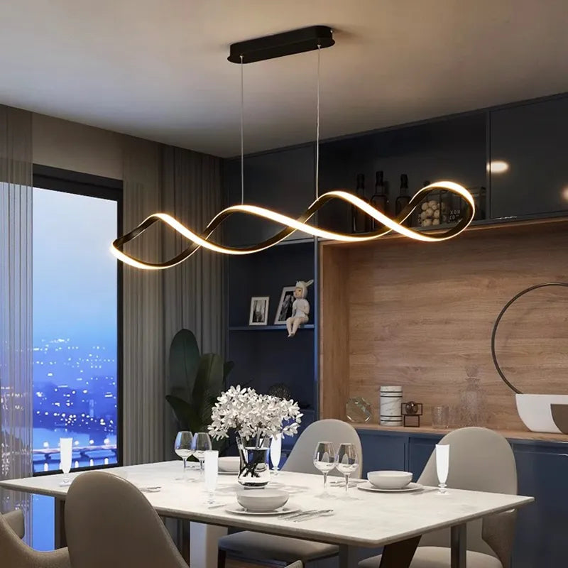 Modern Dining Room Lamp Decoration Home Modern Smart Suspension Lights Decoration Living Room Chandeliers for Dining Room