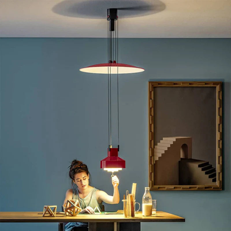 Adjustable Nordic Pendant Light for Elegant Interiors