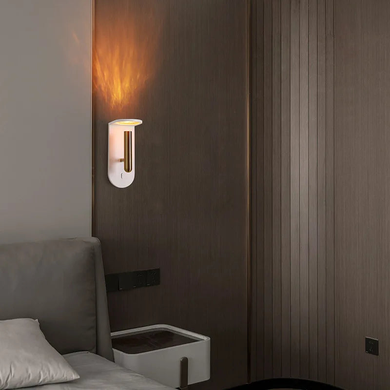 Sleek and bright LED chandelier